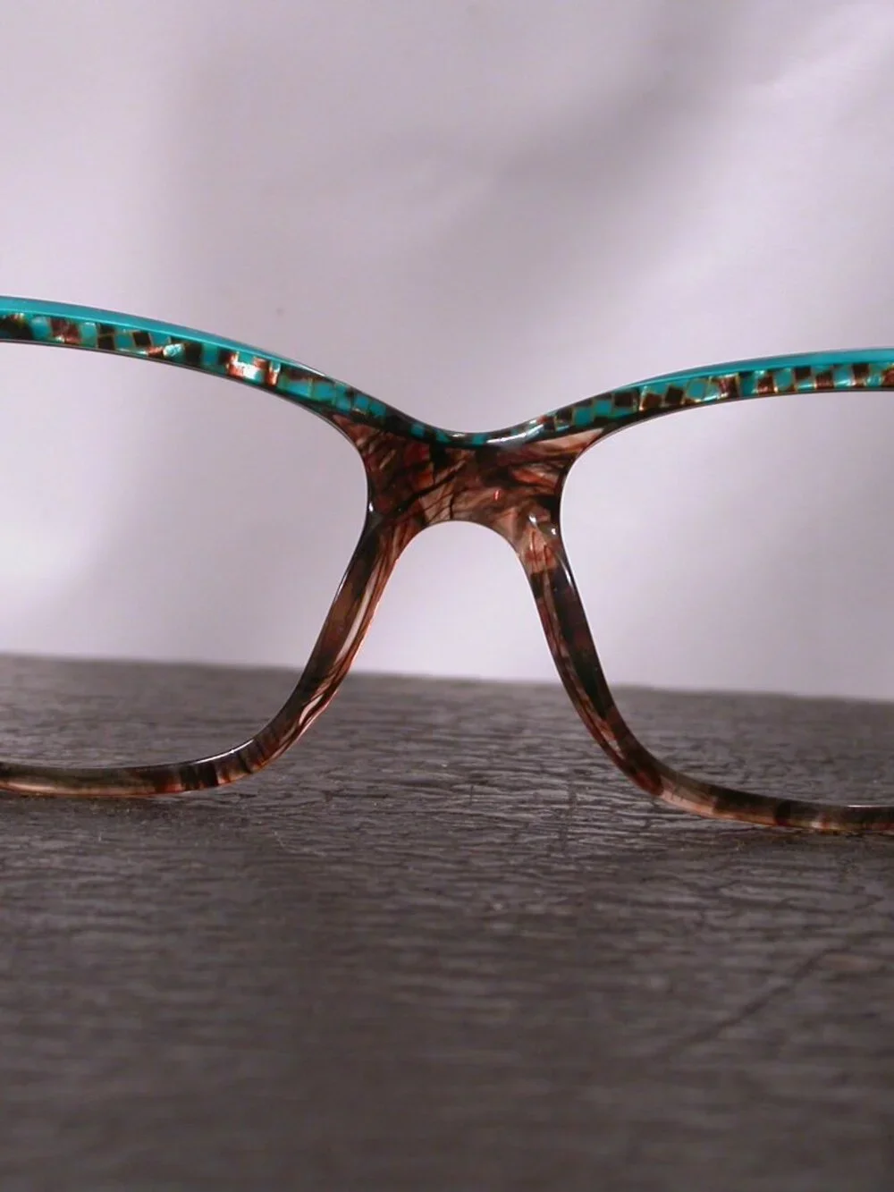 Etnia Barcelona Wels Teal Blue Green Clear Fashion Eyeglasses Frames Spain